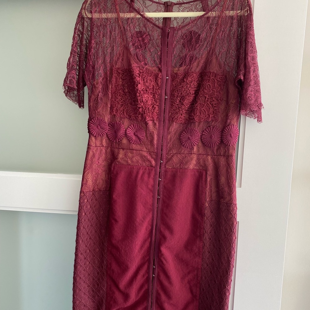 Anthropologie lace dress